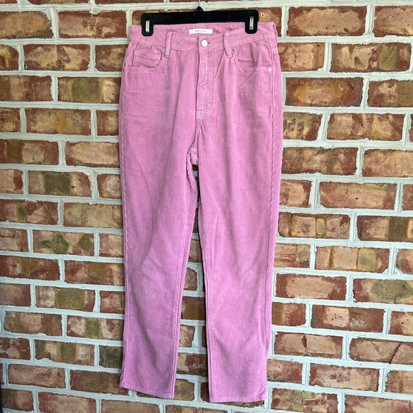 PacSun Denim - PacSun Pink Straight Leg Mom Jeans. Size 27